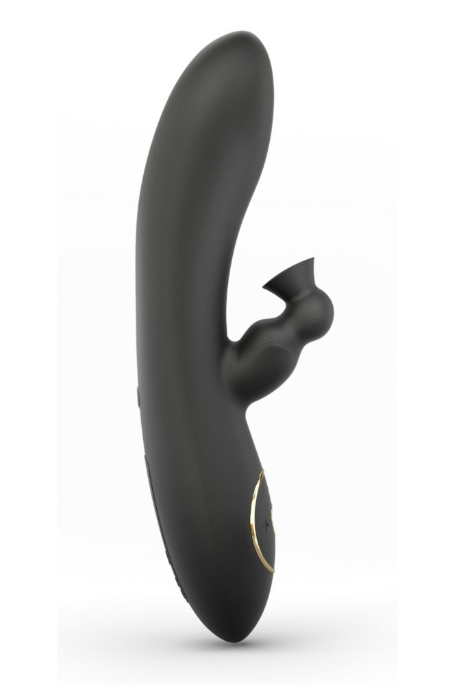 Вакуумний вібратор-кролик Dorcel DIVINE RABBIT з вібрацією, 10 режимів вібрації: 3 режими вакууму - зображення 1