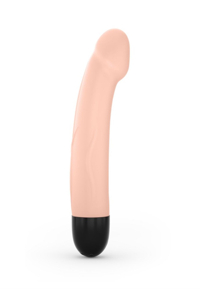 Вібратор Dorcel Real Vibration M Flesh 2.0, діаметр 3,7см, перезаряджається, для точки G - зображення 1
