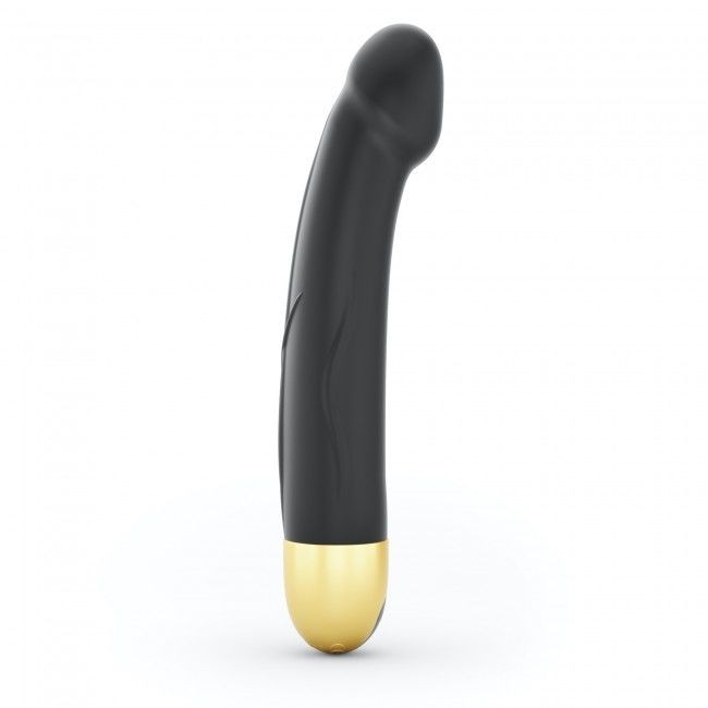 Вібратор Dorcel Real Vibration M Gold 2.0, діаметр 3,7см, перезаряджається, для точки G - зображення 1