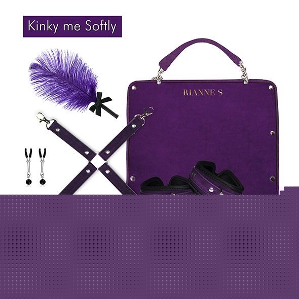 Подарунковий набір для BDSM RIANNE S — Kinky Me Softly Purple: 8 предметів для задоволення - зображення 1
