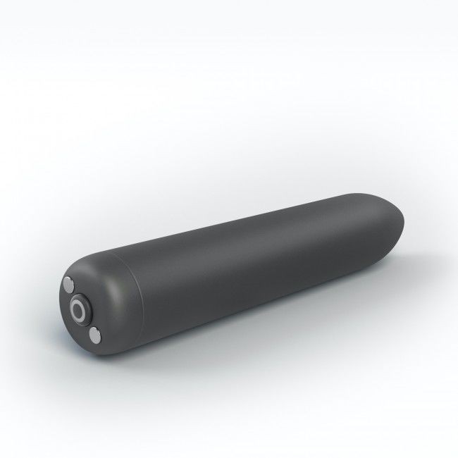 Перезаряджувана віброкуля Dorcel Rocket Bullet Black - зображення 1