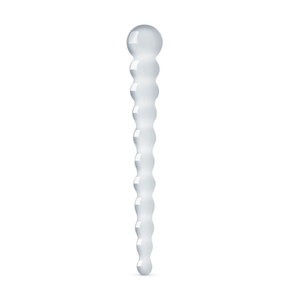 Скляний дилдо у вигляді намистин Gildo Glass Dildo No. 20 - зображення 1