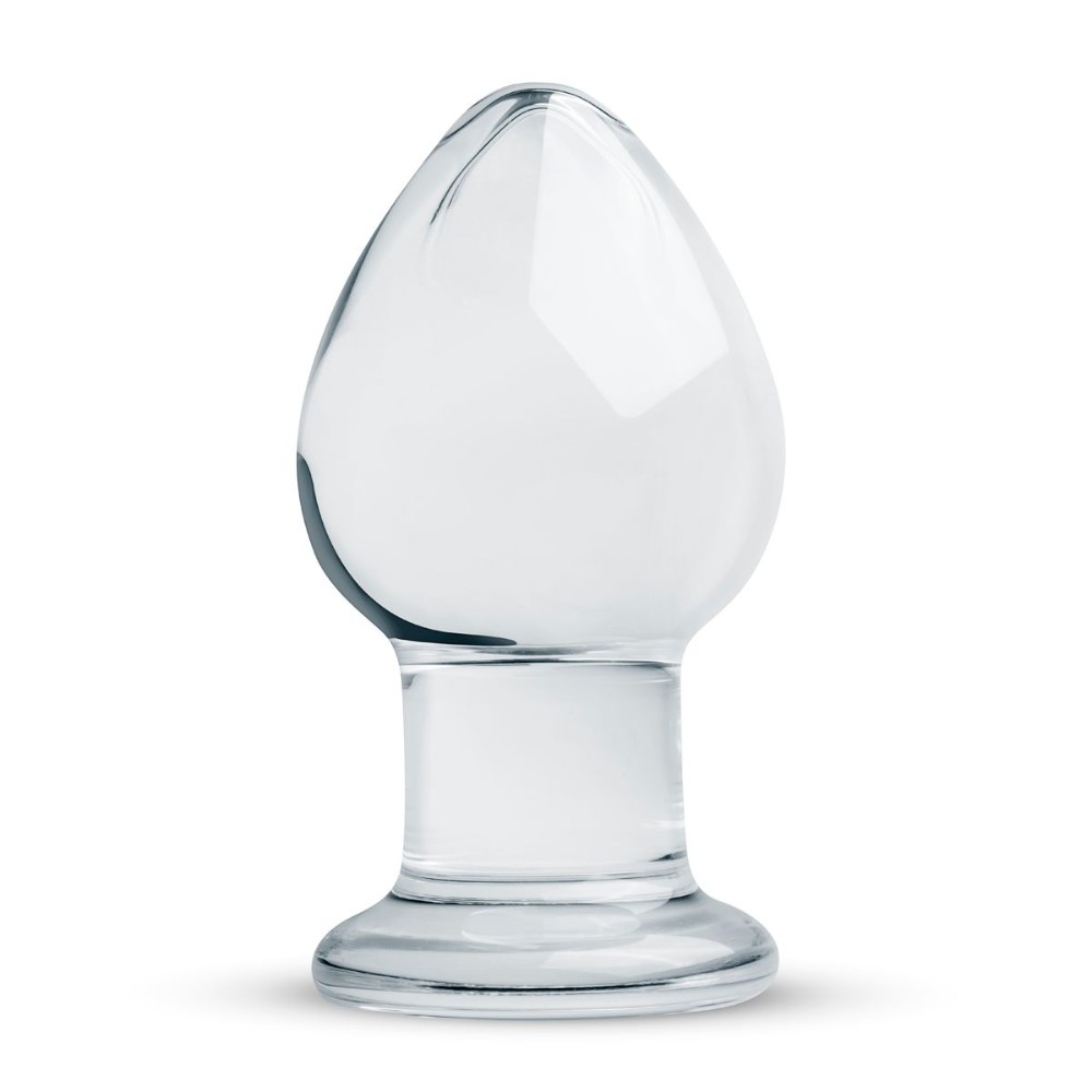 Скляна анальна пробка Gildo Glass Buttplug No. 26 - зображення 1