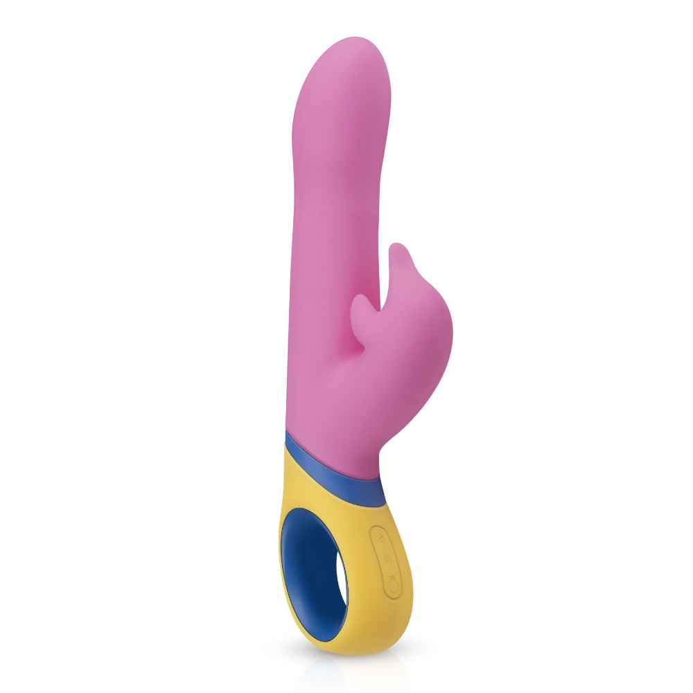 Вібратор-кролик з ротацією PMV20 Copy - Dolphin Vibrator - зображення 1