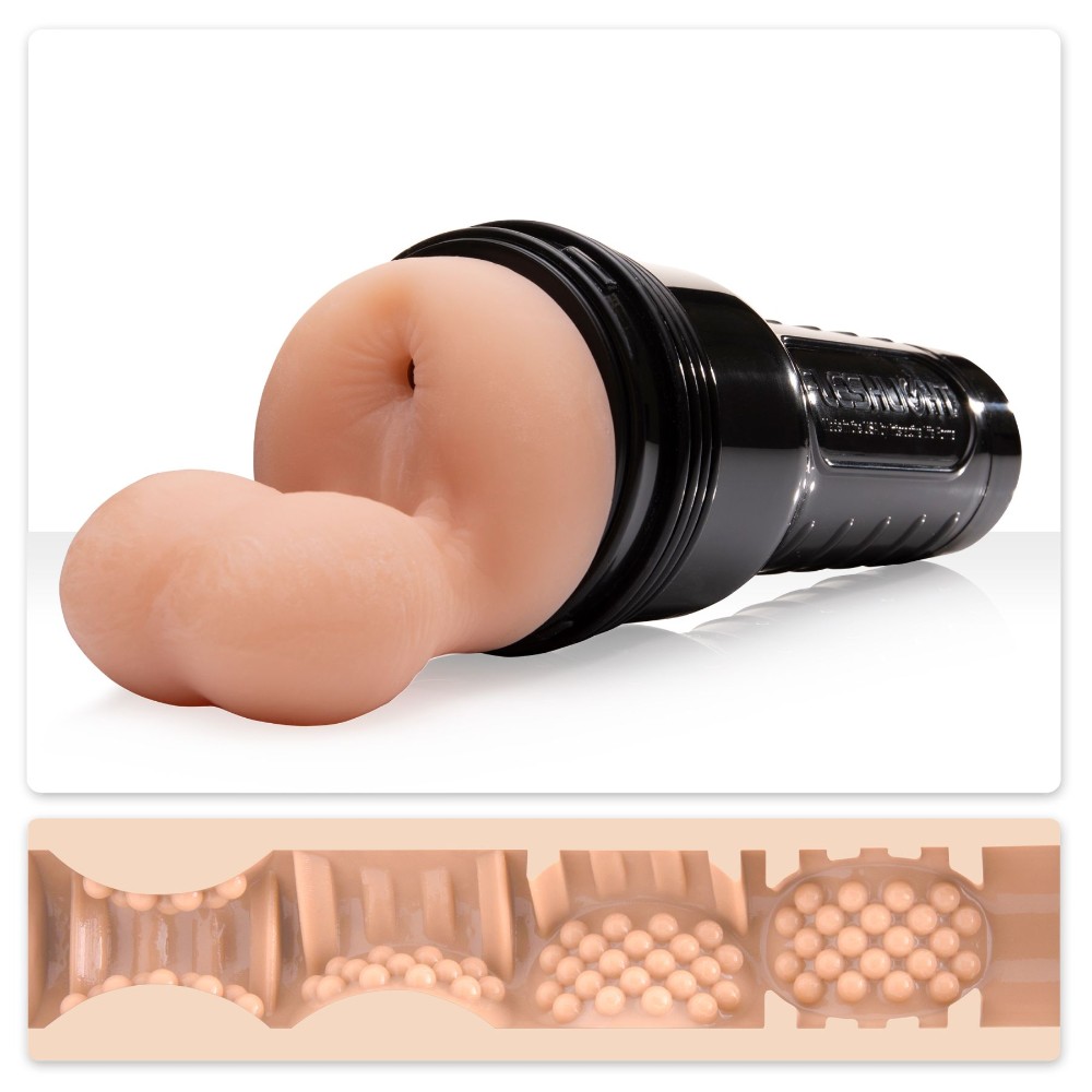 Мастурбатор-попка Fleshlight FleshSack з мошонкою - зображення 1