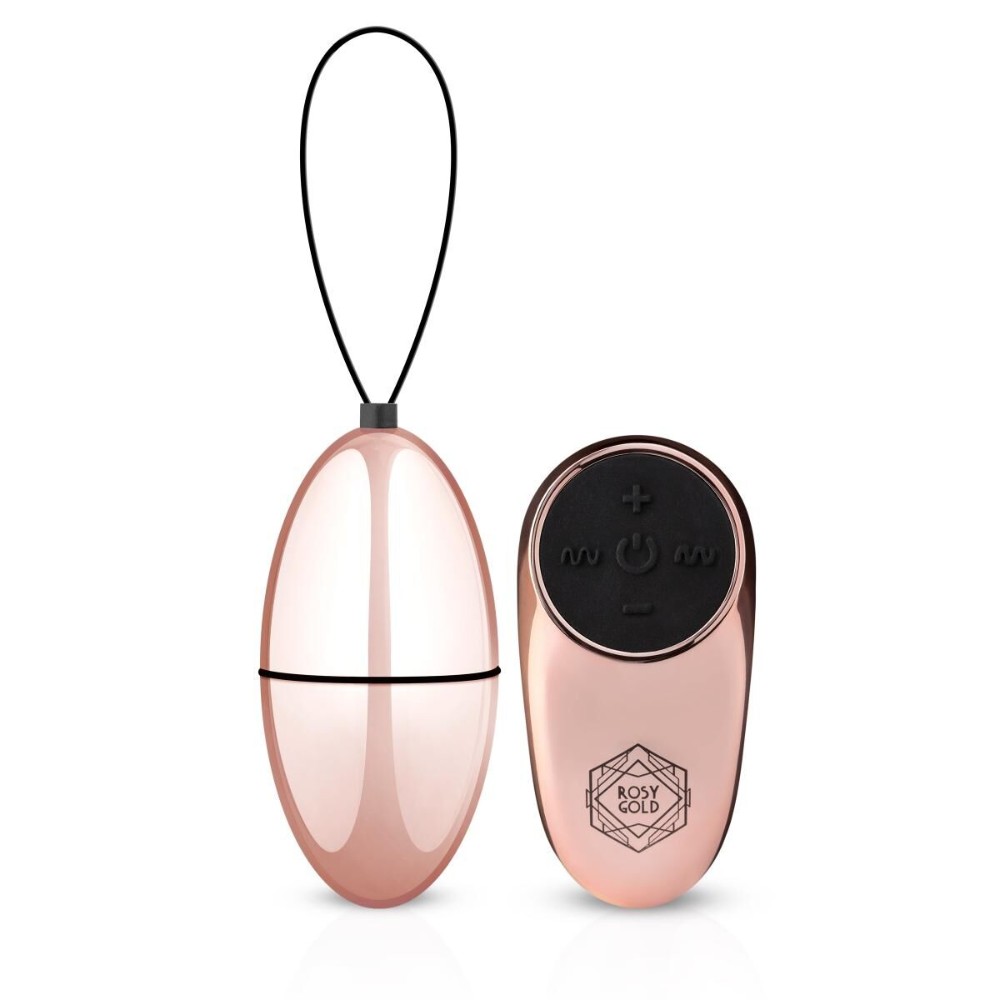 Віброяйце з пультом керування Rosy Gold – Nouveau Vibrating Egg - зображення 1