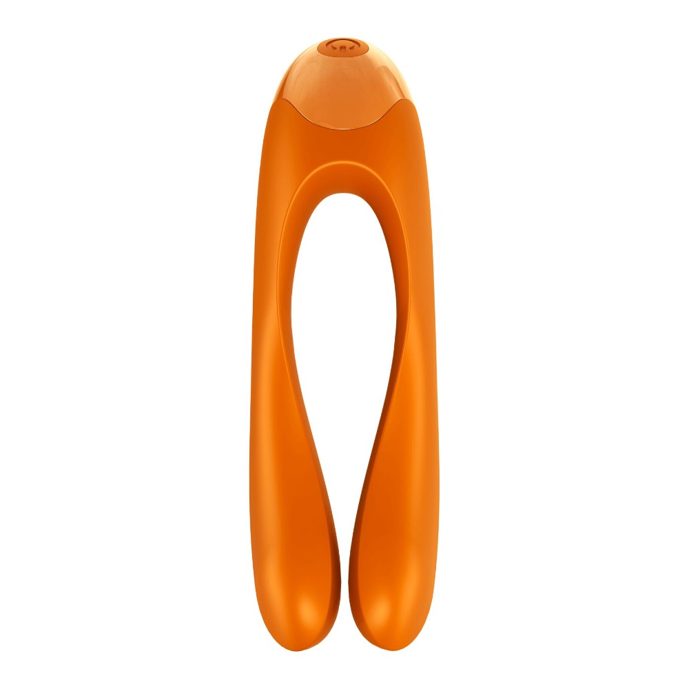 Вібратор на палець Satisfyer Candy Cane Orange - зображення 1