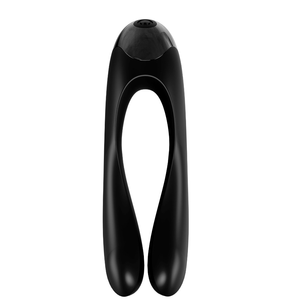Вібратор на палець Satisfyer Candy Cane Black - зображення 1