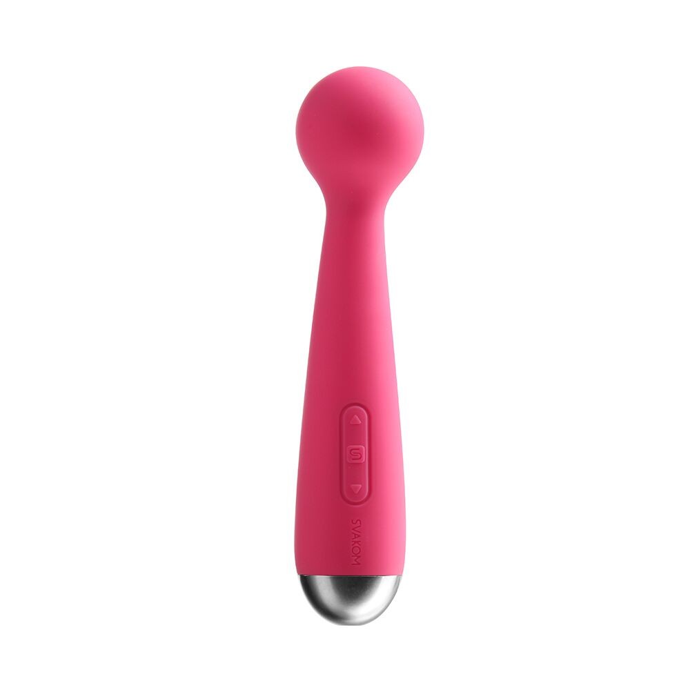 Вібромасажер з інтелектуальним режимом Svakom Mini Emma Plum Red - зображення 1
