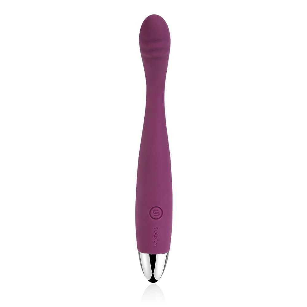 Тонкий вібратор точки G Svakom Cici Violet - зображення 1