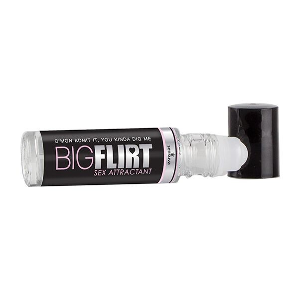 Феромони-унісекс Sensuva Big Flirt Sex Attractant 0.34oz Roll-On Tube (10 мл) - зображення 1