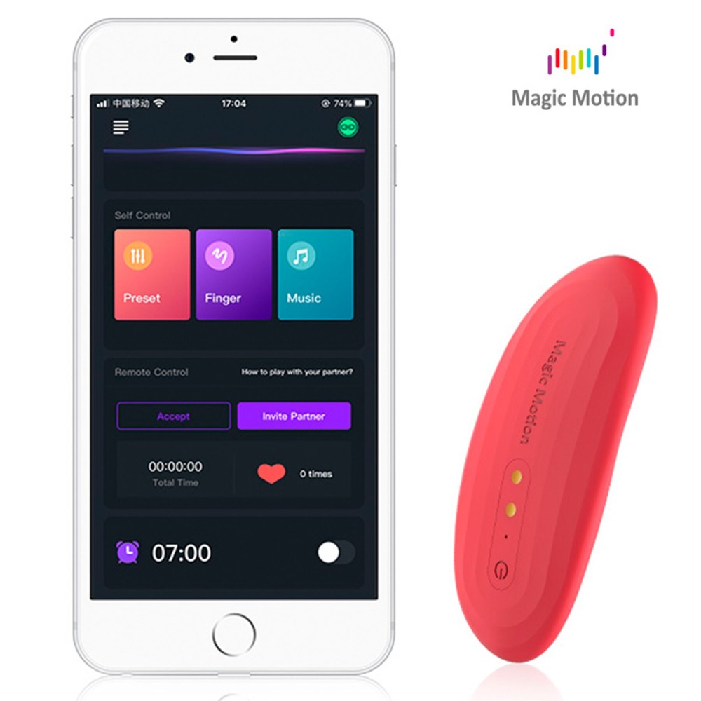 Смарт-вібратор у трусики Magic Motion Nyx Red - зображення 1