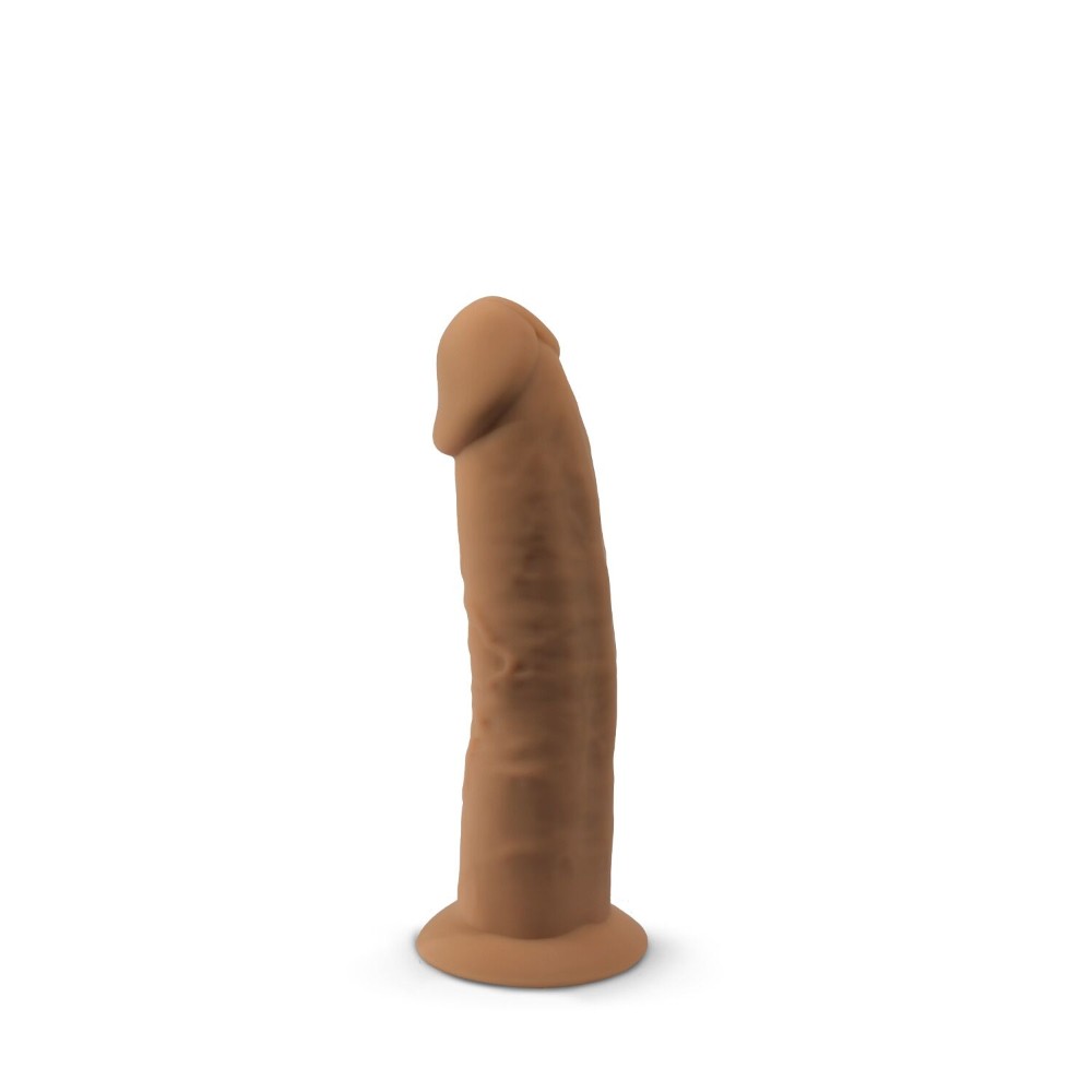 Фалоімітатор SilexD Robby Caramel (MODEL 2 size 6in), двошаровий, силікон + Silexpan, діаметр 3,5см - зображення 1