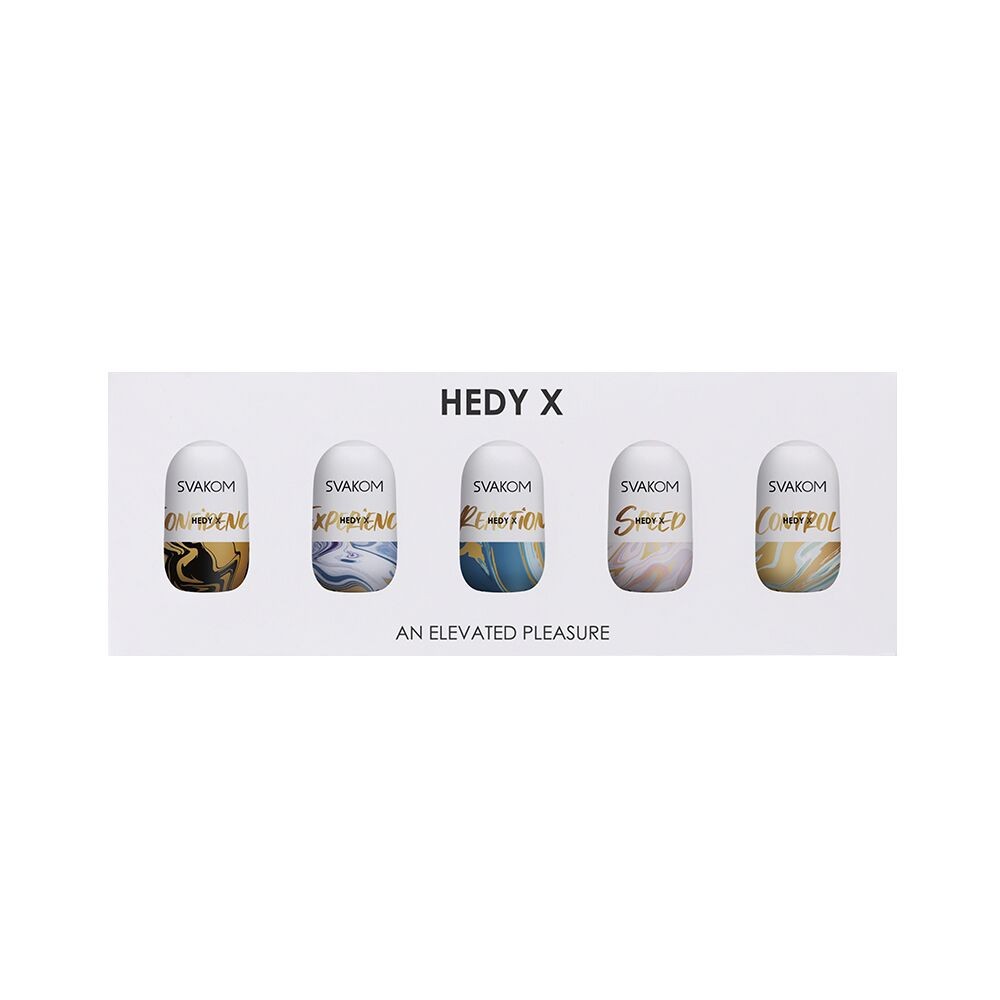 Набір яєць-мастурбаторів Svakom Hedy X- Mixed Textures - зображення 1