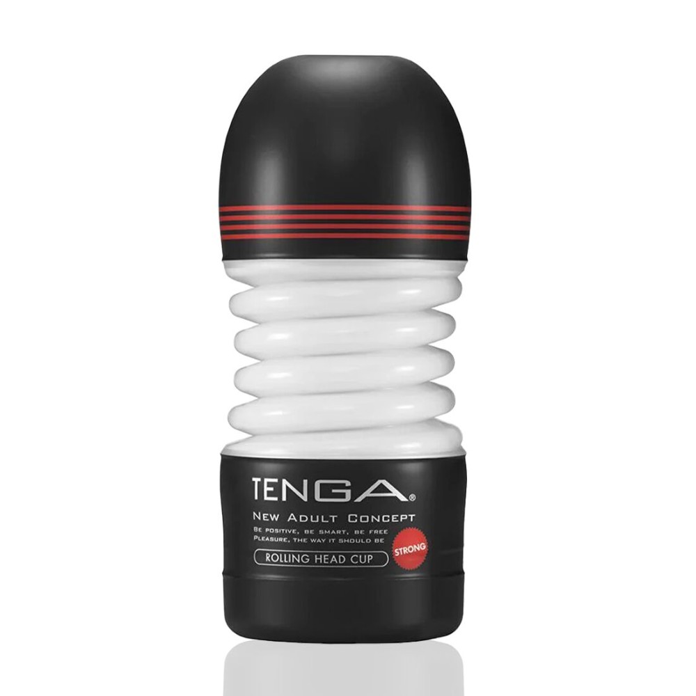 Мастурбатор Tenga Rolling Head Cup Strong з інтенсивною стимуляцією головки - зображення 1