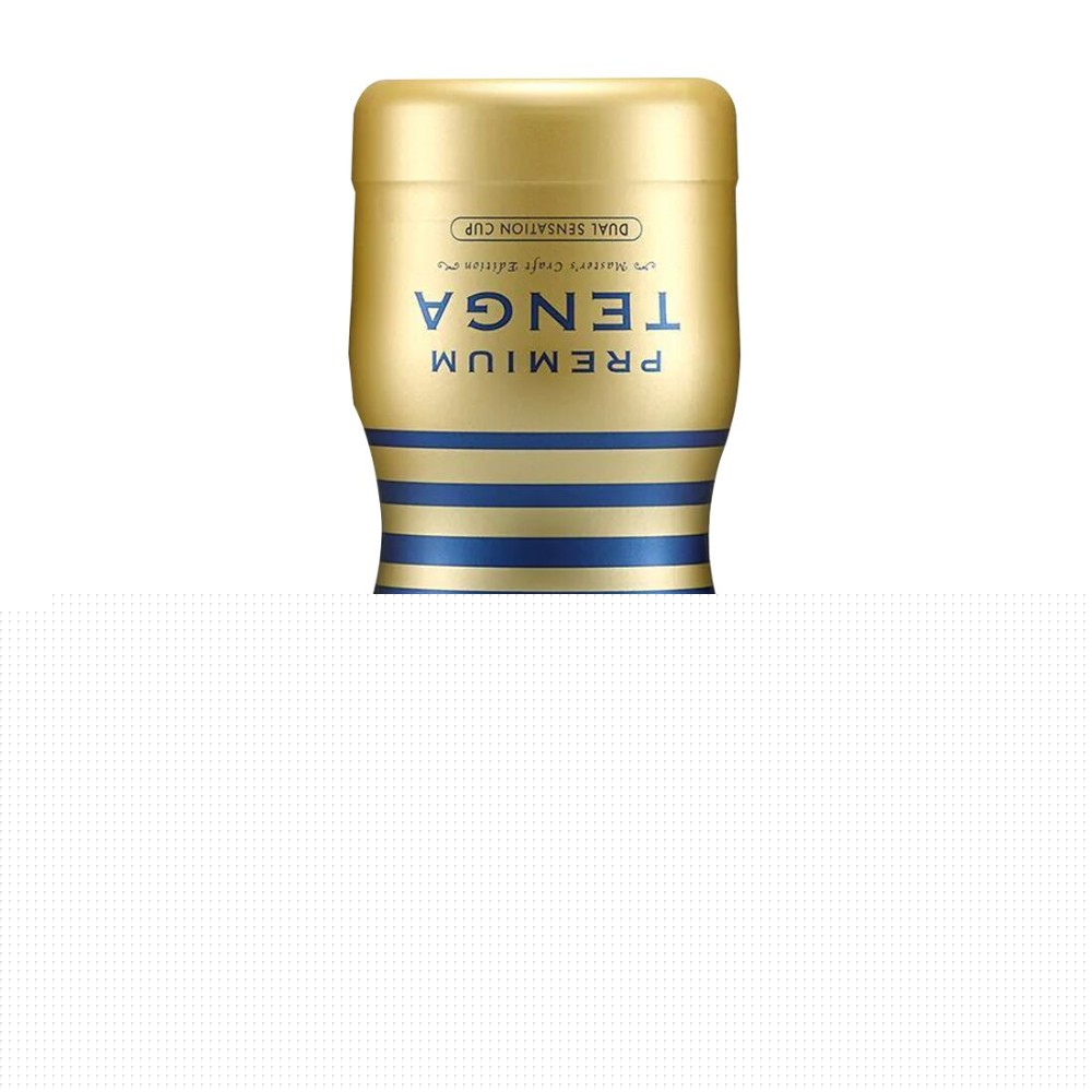 Мастурбатор Tenga Premium Dual Sensation Cup, двосторонній, з двома незалежними каналами - зображення 1
