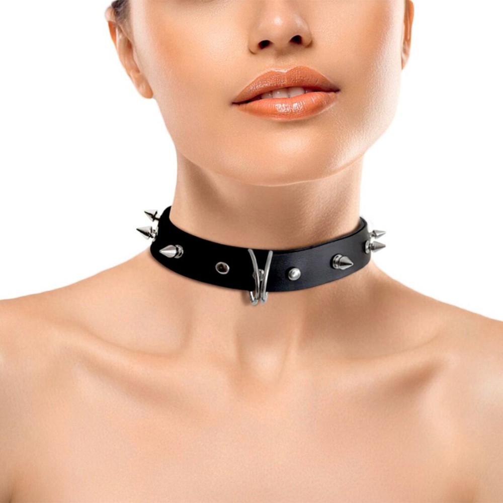 Нашийник із шипами Art of Sex - Collar Spikes - зображення 1