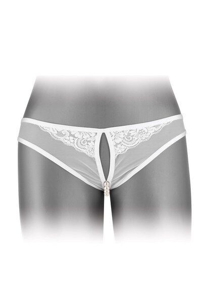 Трусики з перлинами і доступом Fashion Secret Sophie White - зображення 1