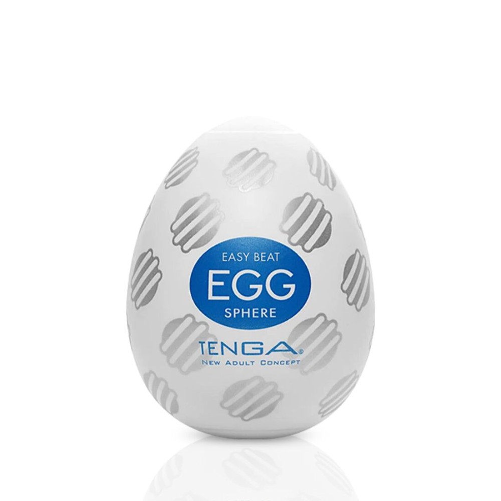 Мастурбатор-яйце Tenga Egg Sphere з багаторівневим рельєфом - зображення 1