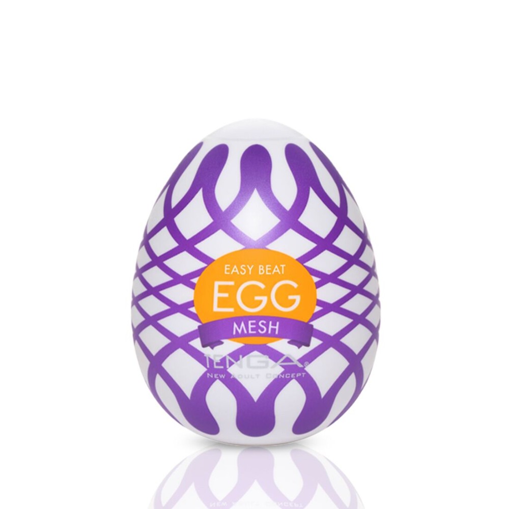 Мастурбатор-яйце Tenga Egg Mesh із сітчастим рельєфом - зображення 1