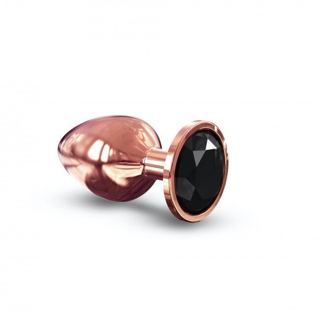 Металева анальна пробка із прикрасою у вигляді кристалу Dorcel - Diamond Plug L - зображення 1