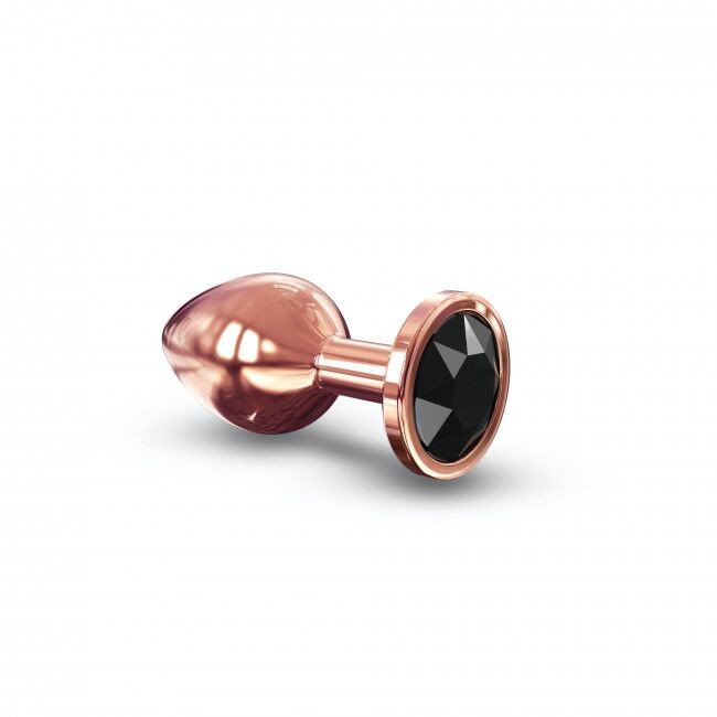 Металева анальна пробка із прикрасою у вигляді кристалу Dorcel - Diamond Plug M - зображення 1