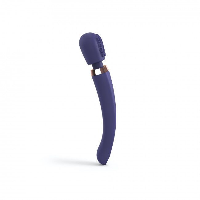 Вібромасажер з силіконовою щіточкою Love to Love Brush Crush – Midnight Indigo - зображення 1