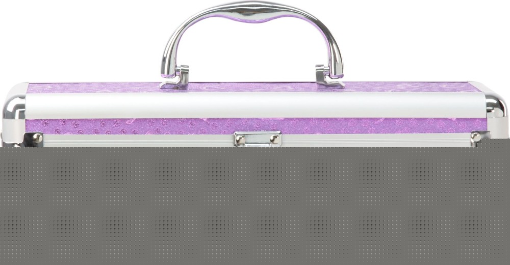 Кейс для зберігання секс-іграшок BMS Factory - The Toy Chest Lokable Vibrator Case Purple з кодовим - зображення 1