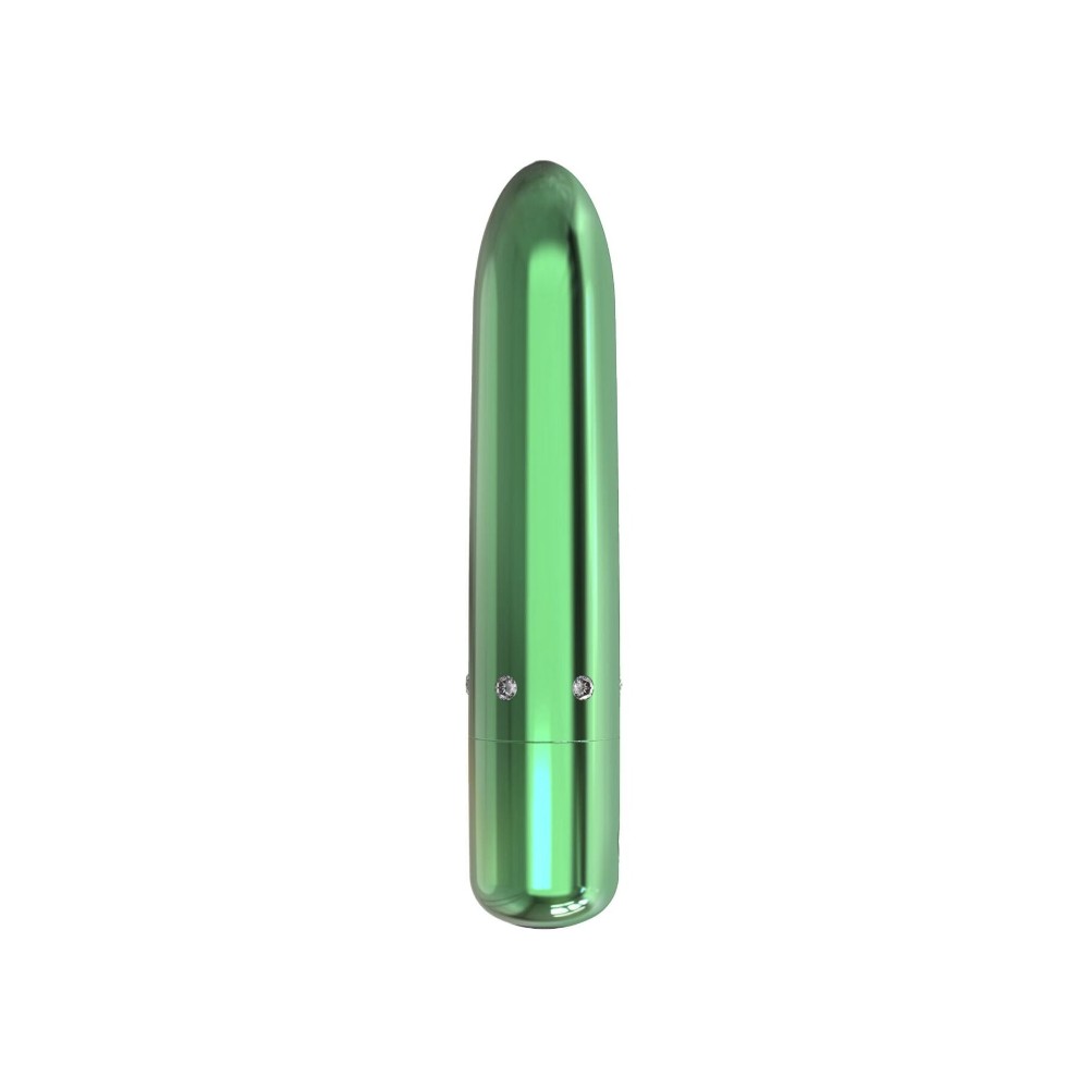 Віброкуля PowerBullet - Pretty Point Rechargeable Bullet Teal - зображення 1