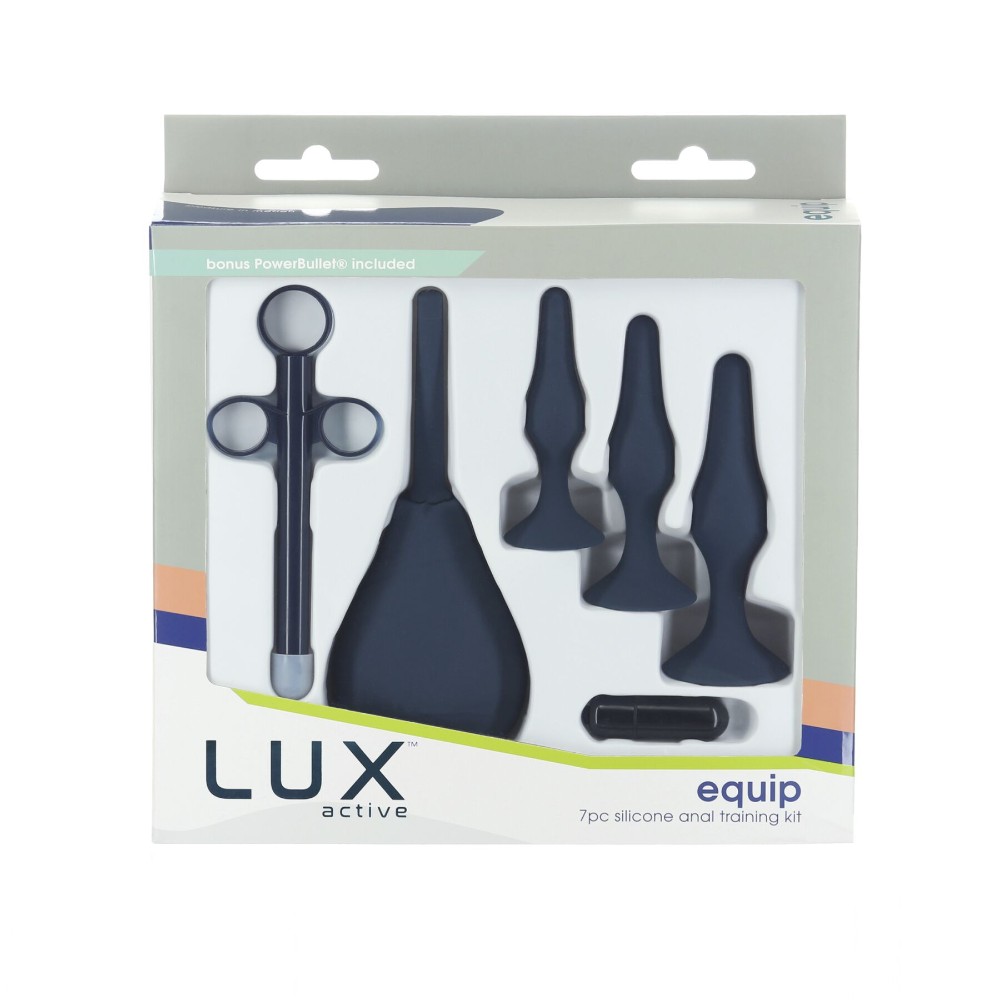 Набір анальних іграшок для новачків Lux Active – Equip – Silicone Anal Training Kit - зображення 1