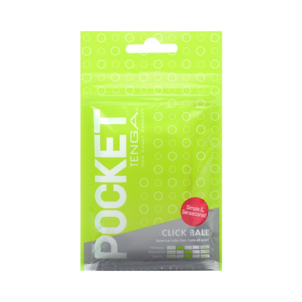 Мастурбатор TENGA Pocket Click Ball - зображення 1