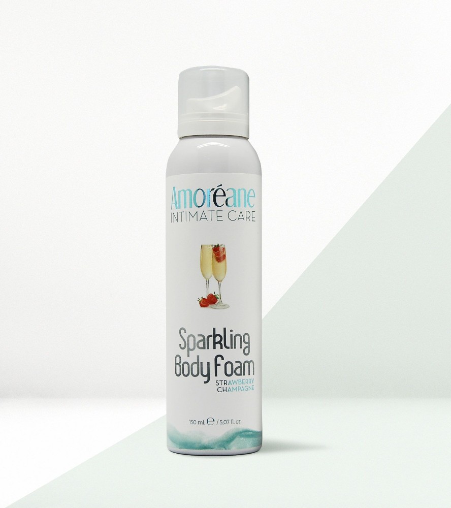 Масажна піна Amoreane Sparkling Body Foam Strawberry Champagne (150 мл) - зображення 1