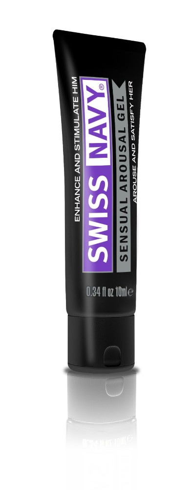 Збуджувальний лубрикант на водно-силіконовій основі Swiss Navy Sensual Arousal Gel 10 мл - зображення 1