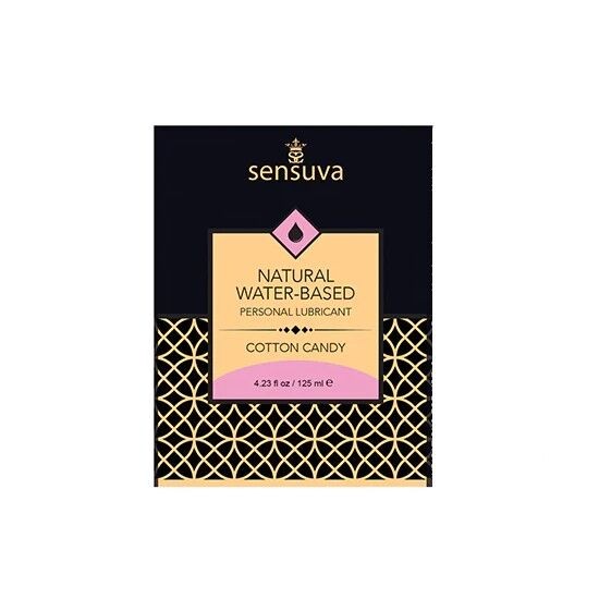 Пробник Sensuva – Natural Water-Based Cotton Candy (6 мл) - зображення 1