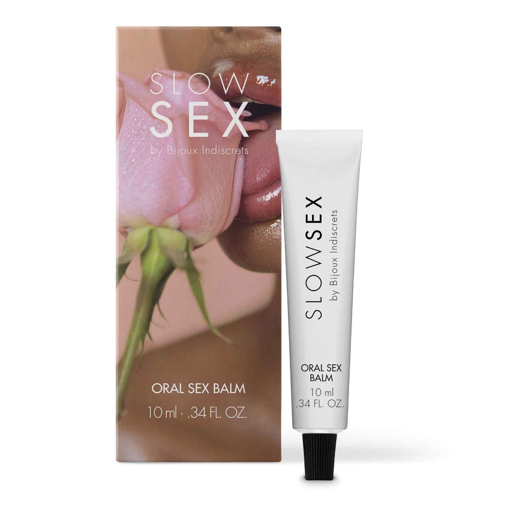Стимулювальний бальзам для мінету Bijoux Indiscrets Slow Sex Oral sex balm - зображення 1