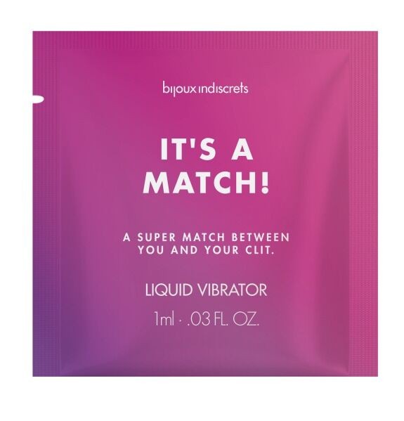 Пробник Bijoux Indiscrets Sachette It´s a Match (1 мл) - зображення 1
