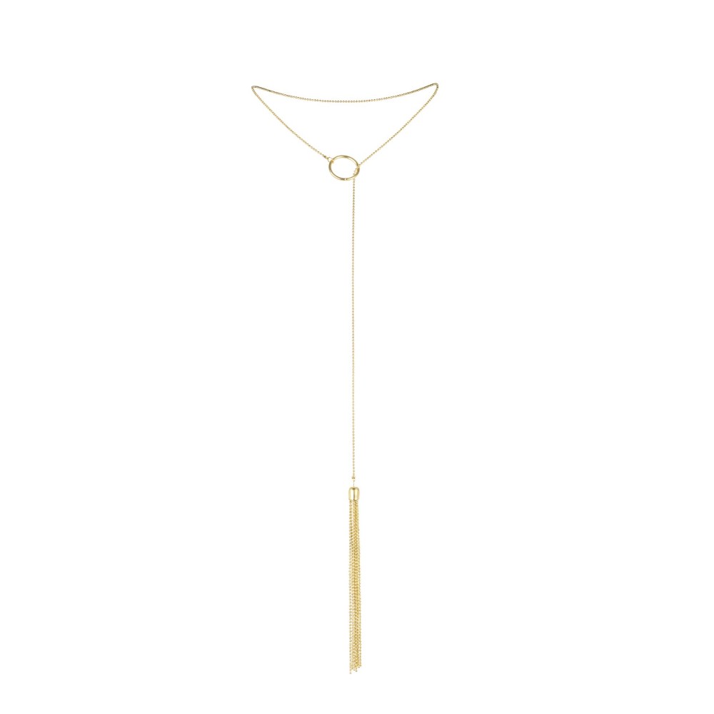 Ланцюжок для тіла Bijoux Indiscrets Magnifique Tickler Pendant Chain — Gold - зображення 1