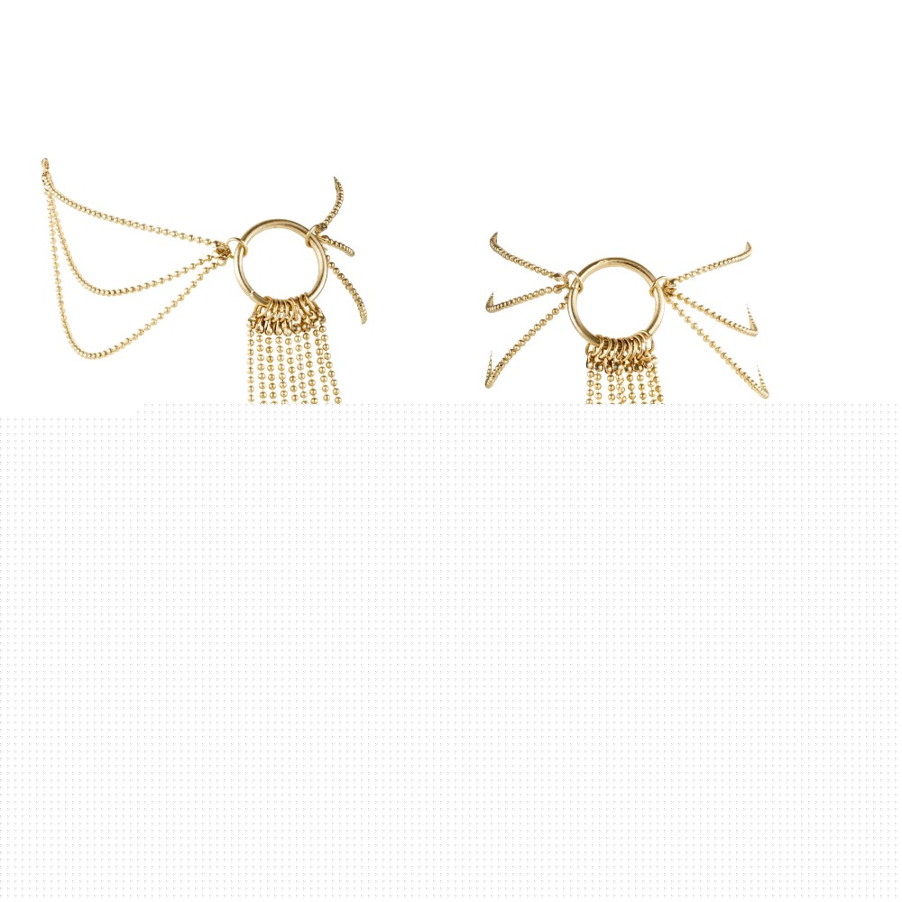Браслети для ніг Bijoux Indiscrets Magnifique Feet Chain — Gold - зображення 1