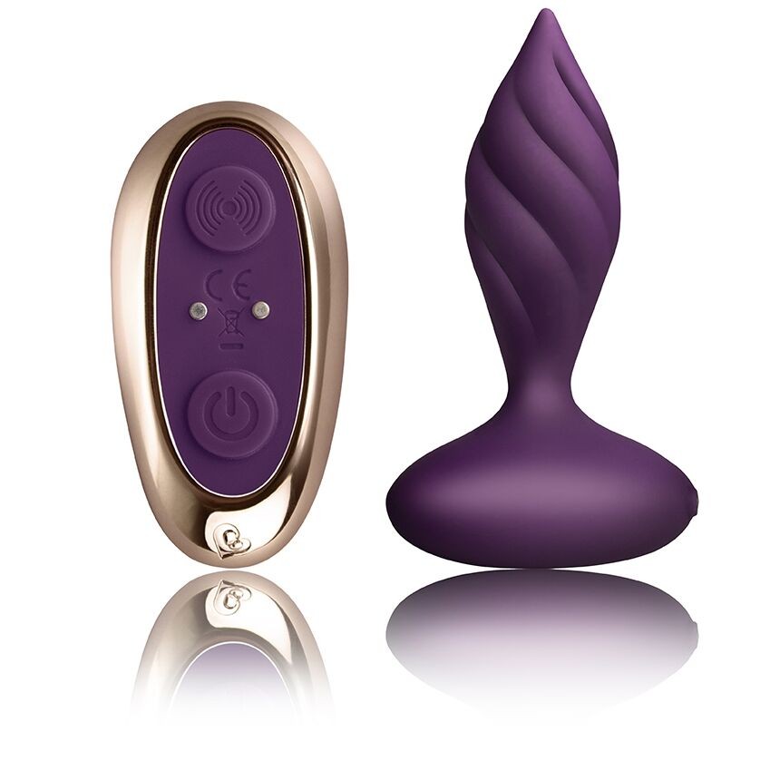 Анальна вібропробка Rocks Off Petite Sensations – Desire Purple - зображення 1