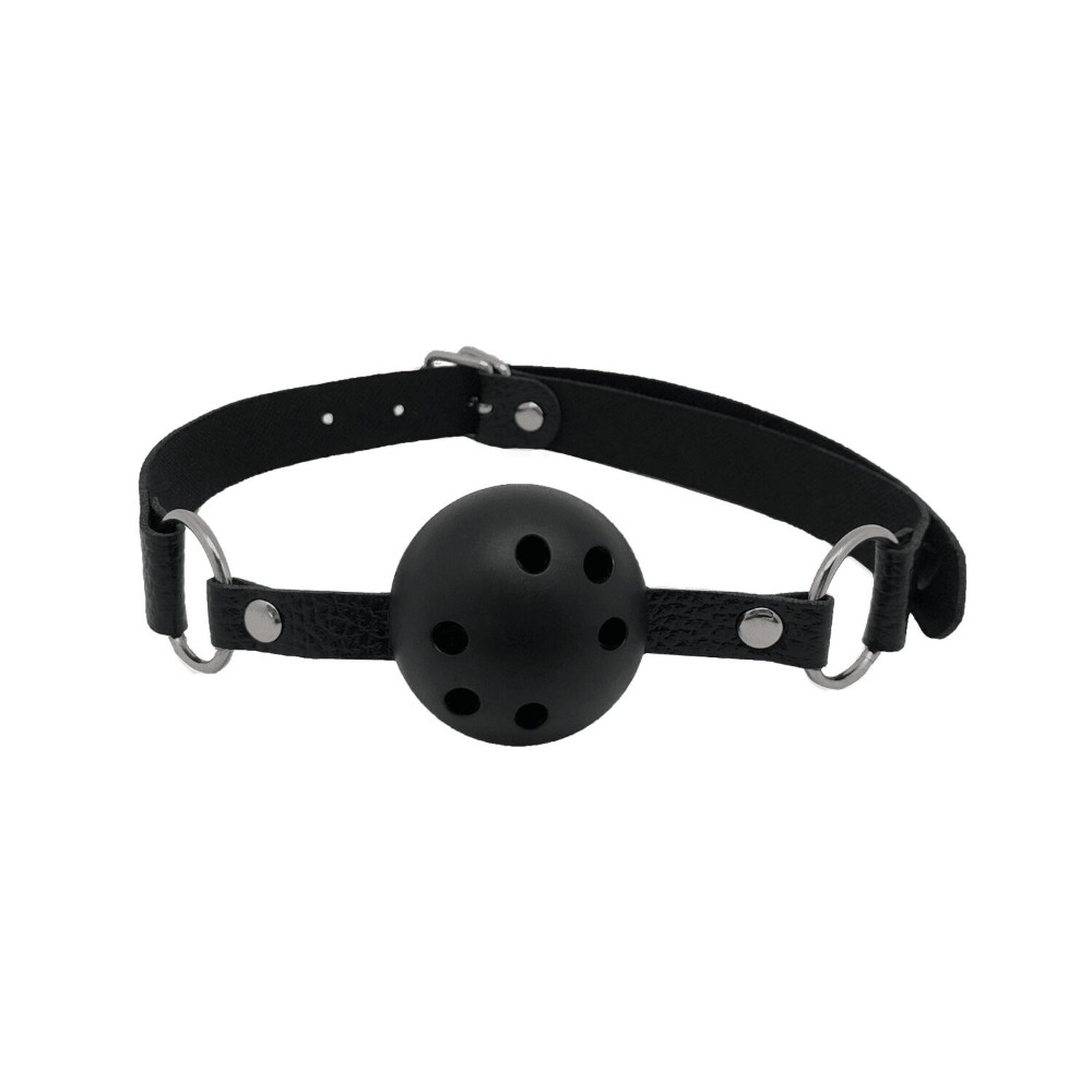 Повітропроникний кляп Alive Discretion Black - зображення 1