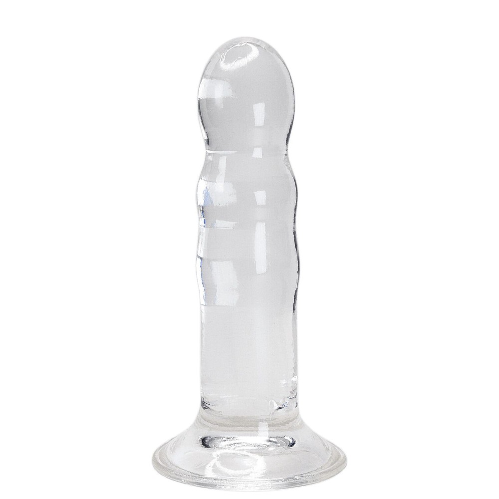 Прозорий фалоімітатор Alive Gallant Jelly Dildo - зображення 1