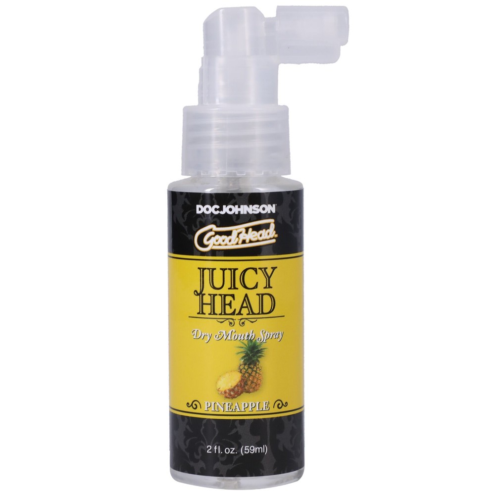Зволожувальний спрей оральний Doc Johnson GoodHead – Juicy Head Dry Mouth Spray – Pineapple 59мл - зображення 1