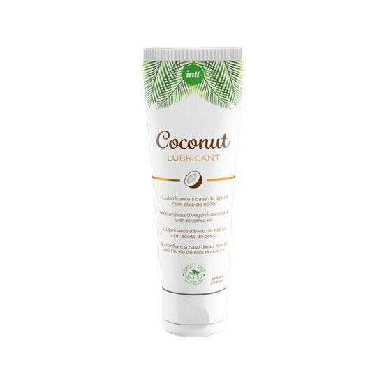 Доглядальний лубрикант Intt Coconut з кокосовою олією на водній основі (100 мл) - зображення 1