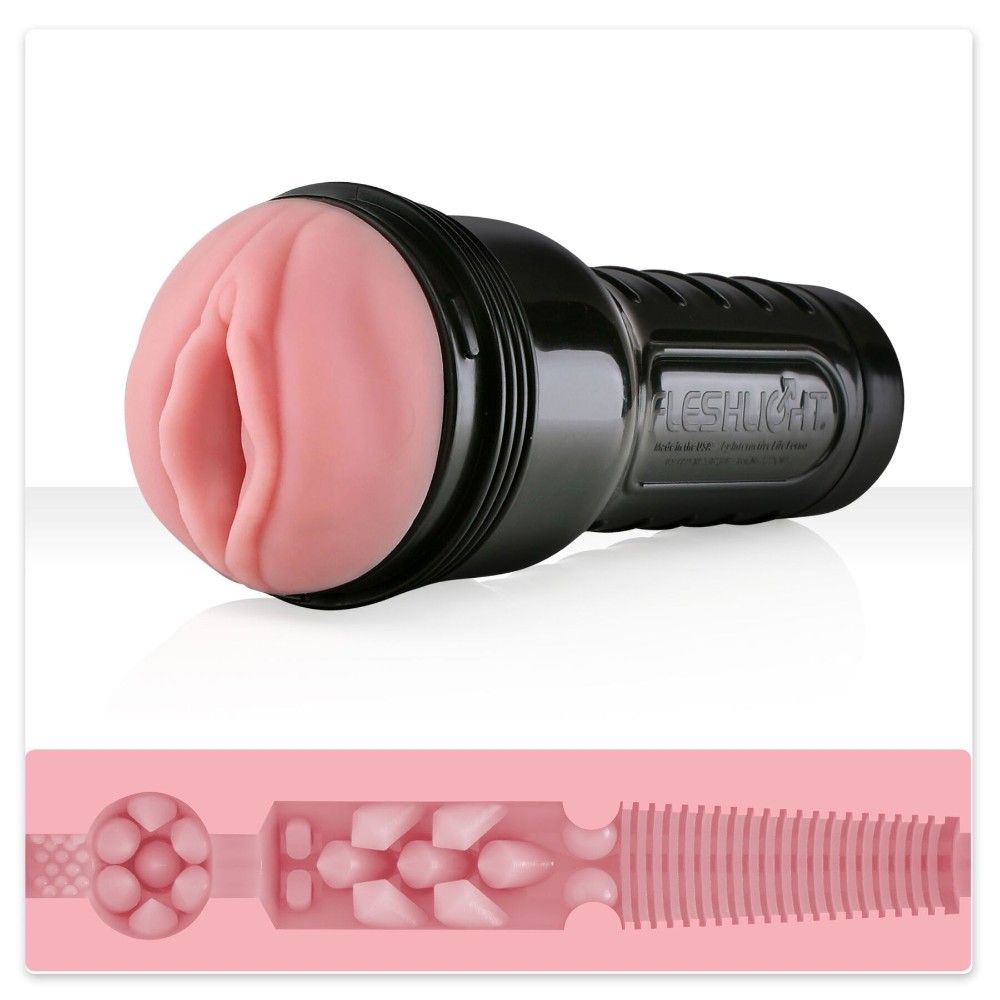 Мастурбатор-вагіна Fleshlight Pink Lady Destroya Нова текстура - зображення 1