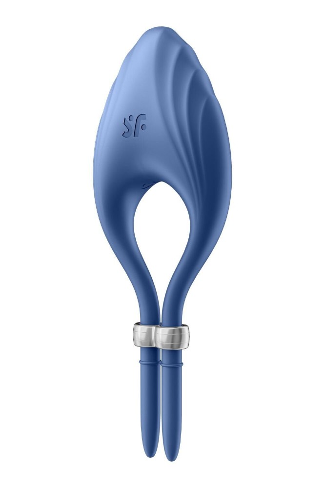 Ерекційне віброкільце-ласо Satisfyer Duelist Blue, 10 режимів, потужний мотор - зображення 1