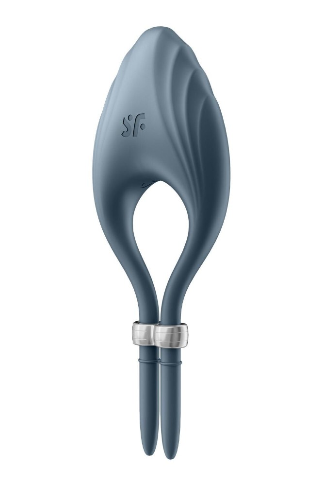 Ерекційне віброкільце-ласо Satisfyer Duelist Dark Blue, 10 режимів, потужний мотор - зображення 1