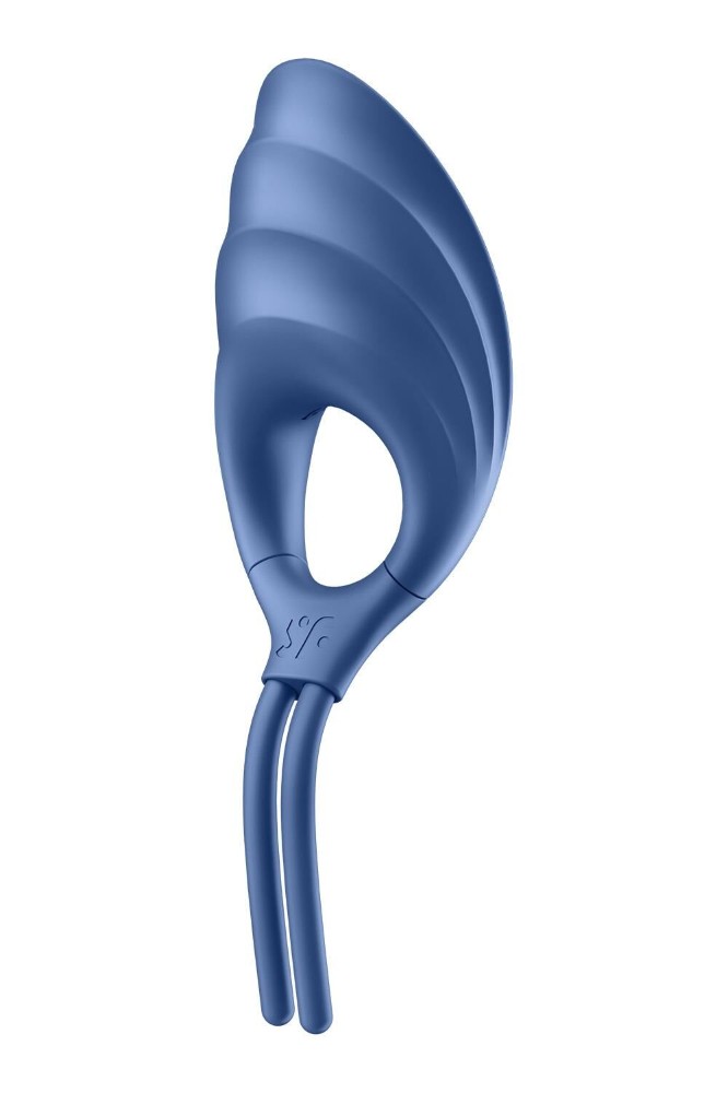 Ерекційне віброкільце-ласо Satisfyer Swordsman Blue, міцна фіксація, 10 режимів, потужний мотор - зображення 1