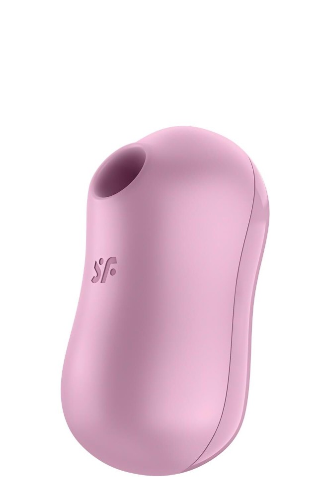 Вакуумний стимулятор із вібрацією Satisfyer Cotton Candy Lilac - зображення 1