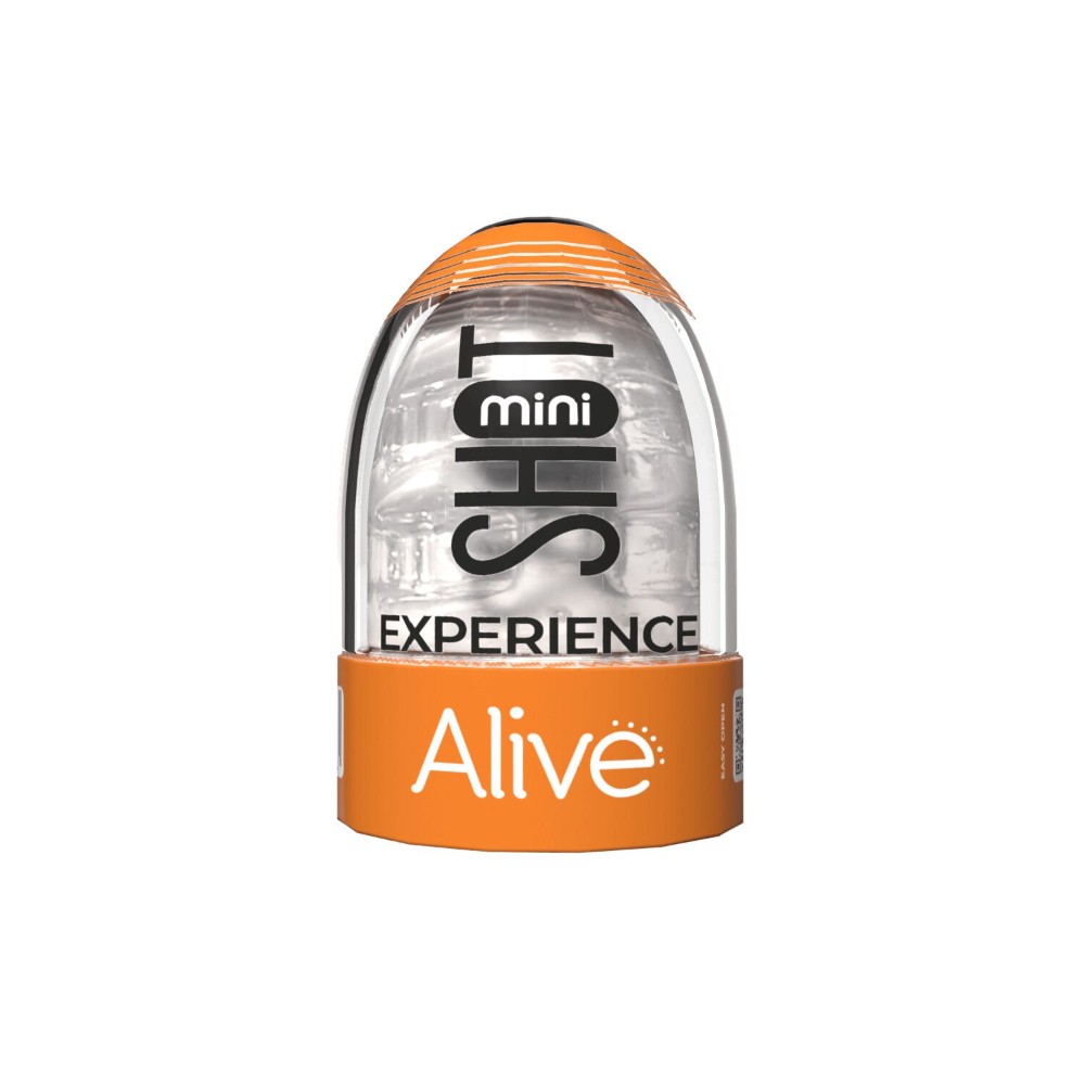 Мінімастурбатор Alive Mini Masturbator (Transparent) - зображення 1