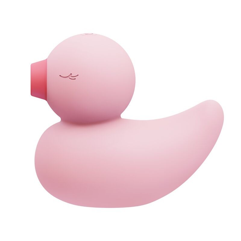 Вакуумний вібратор-качечка CuteVibe Ducky Pink - зображення 1